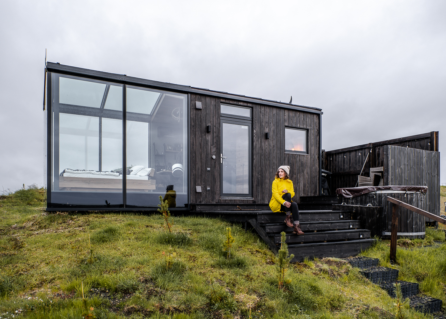 Where to stay in Iceland: Panorama Glass Lodge - Heart for Wander