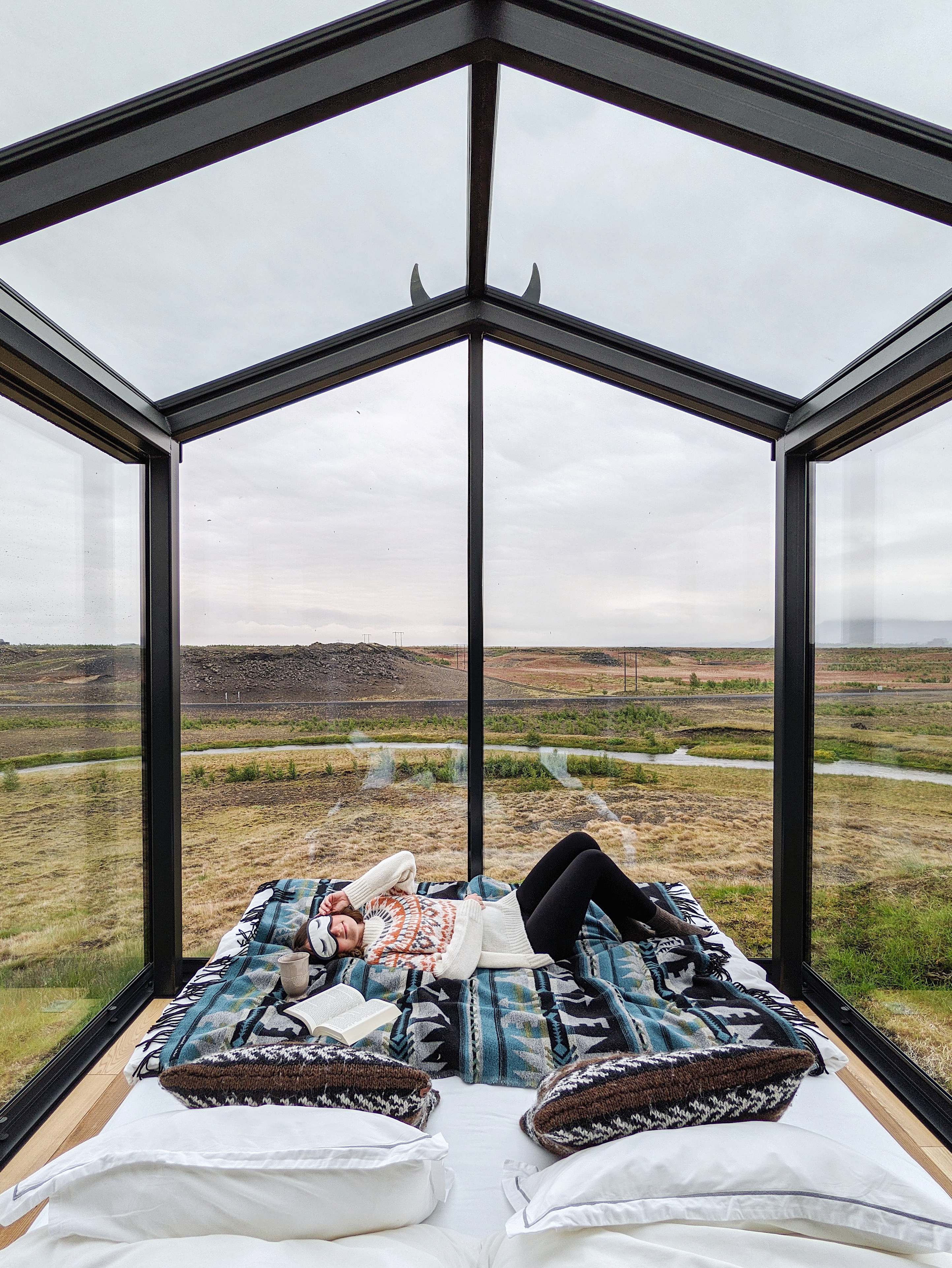 Where to stay in Iceland: Panorama Glass Lodge