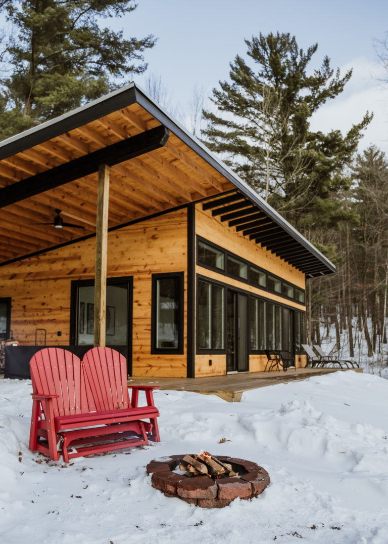 Hayward Haus: a Modern Cabin in Northern Wisconsin